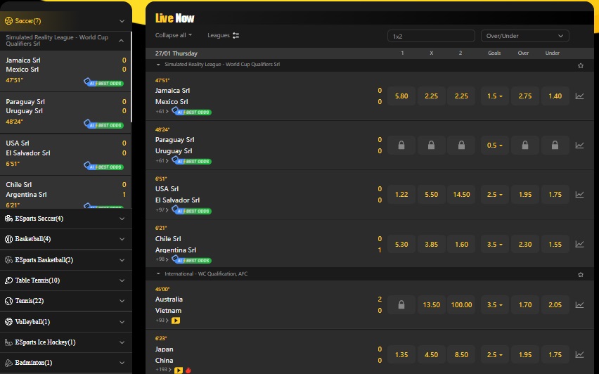 msport login password